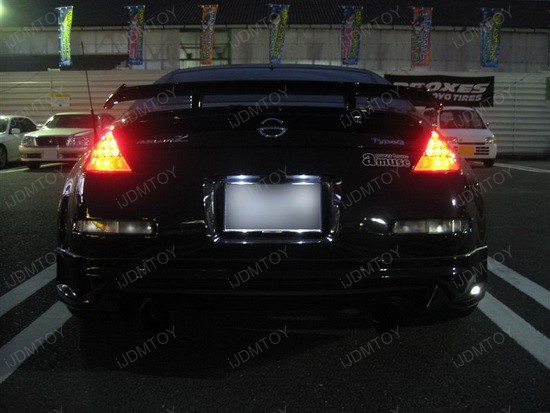 Nissan - 350Z - 168 - LED - license - plate - lights - 1